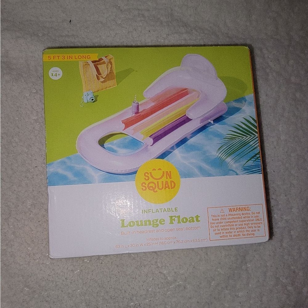 🆕️💺Sun Squad Inflatable Lounge Float - Picture 5 of 6